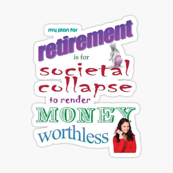 Retirement Plan Sticker