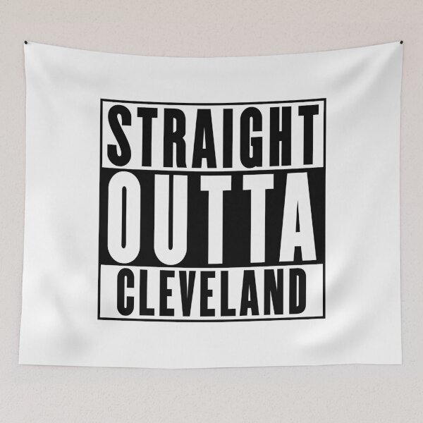 Item preview, Straight Outta Cleveland designed and sold by RandomStuffShop.