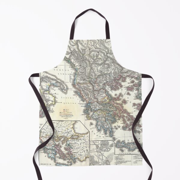 Item preview, Ancient Greek Map designed and sold by ClassicalGreece.