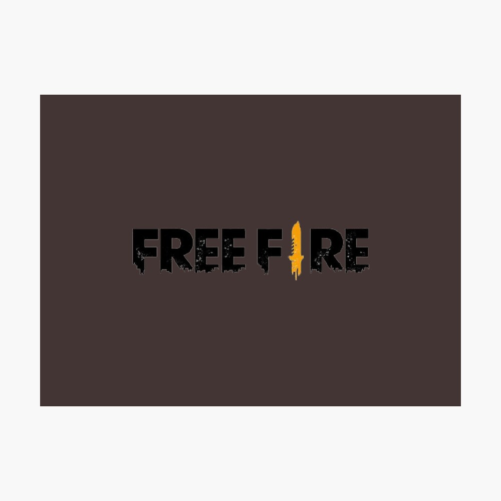 Free Fire Game Inspired Garena Digital Papers Png Files Free Fire Logo Clipart Png Characters Free Fire T Instant Download Scrapbbook Metal Print By Stars Modele Redbubble