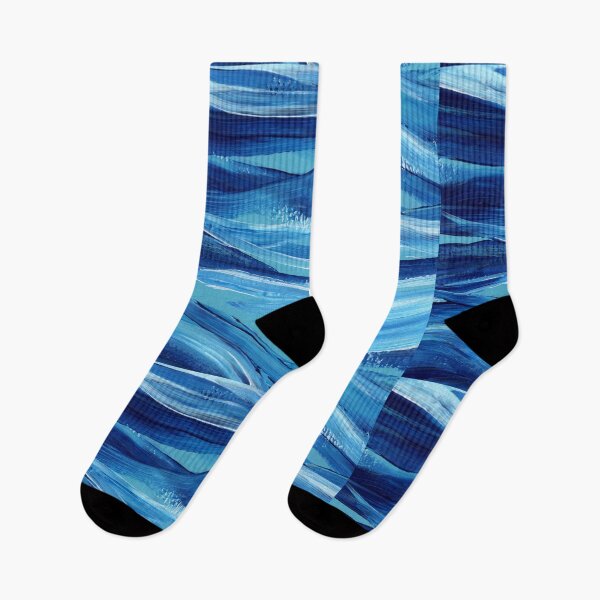 Item preview, Sea Ocean Blue Wave Beach House Seascape Decor VII designed and sold by Irina Sztukowski.