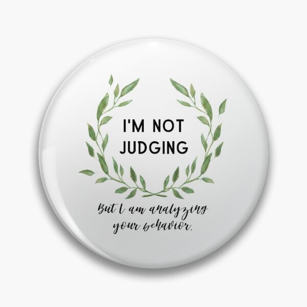 Item preview, Not Judging designed and sold by abawizard.