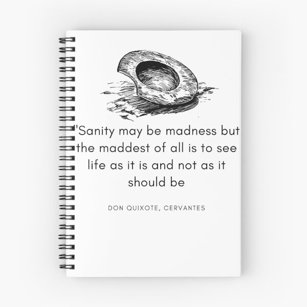 Item preview, Don Quixote quote designed and sold by DodoartDesigns.