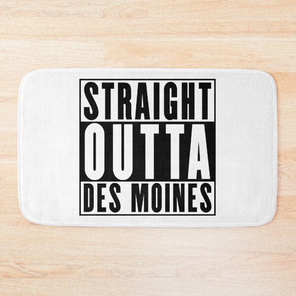 Item preview, Straight Outta Des Moines designed and sold by RandomStuffShop.