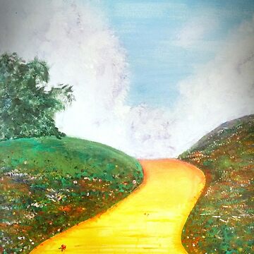 Follow the Yellow high quality Brick Road - Original Painting 11x14