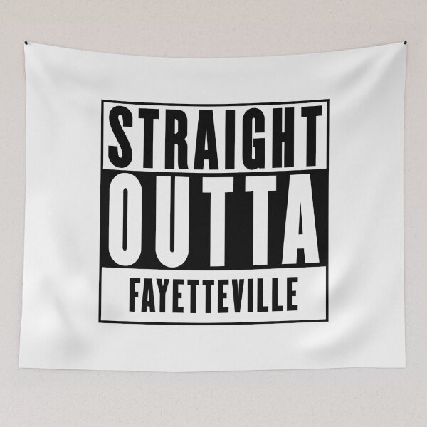 Artikelvorschau, Gerade Outta Fayetteville entworfen und verkauft von RandomStuffShop.