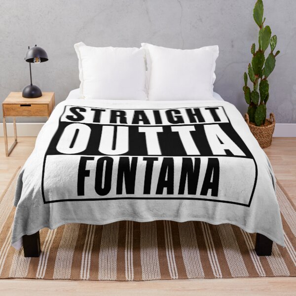 Artikelvorschau, Gerade Outta Fontana entworfen und verkauft von RandomStuffShop.