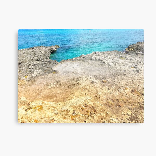 Rocky Waterfront Metal Print