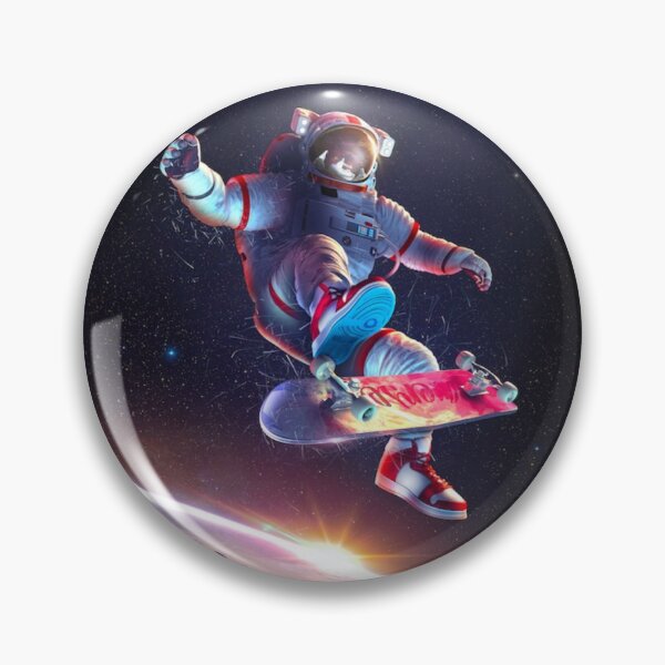 Artikelvorschau, Astronaut Skateboarding entworfen und verkauft von QualityClo.