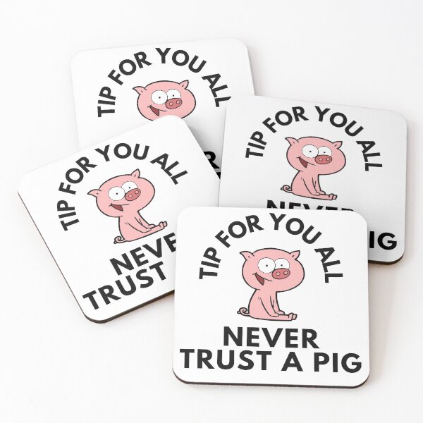 Item preview, Never Trust A Pig designed and sold by red1one.
