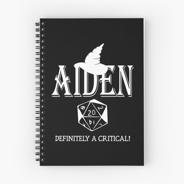 Item preview,  AIDEN NAME WIZARD RPG CRITICAL HIT designed and sold by rodmendonca.