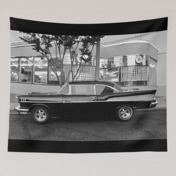 Item preview, Black vintage car  designed and sold by Ksaavet.