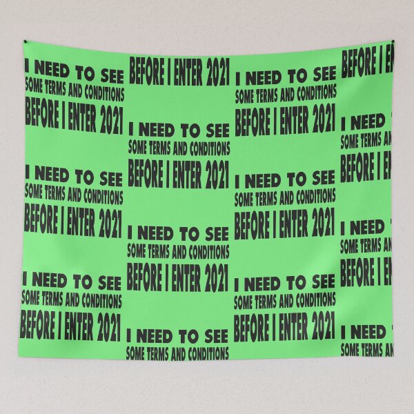 Item preview, I need to see some terms and conditions before I Enter 2021 designed and sold by aqsaIntizar.