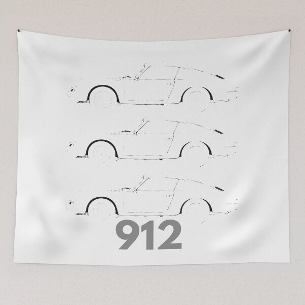 Item preview, Classic 912 car design designed and sold by PedalLoud.