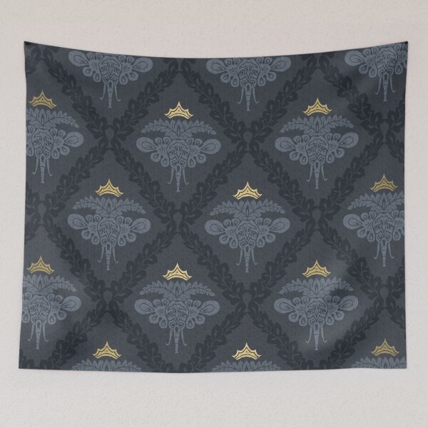 Item preview, Elephant Damask designed and sold by Ecem Altan.