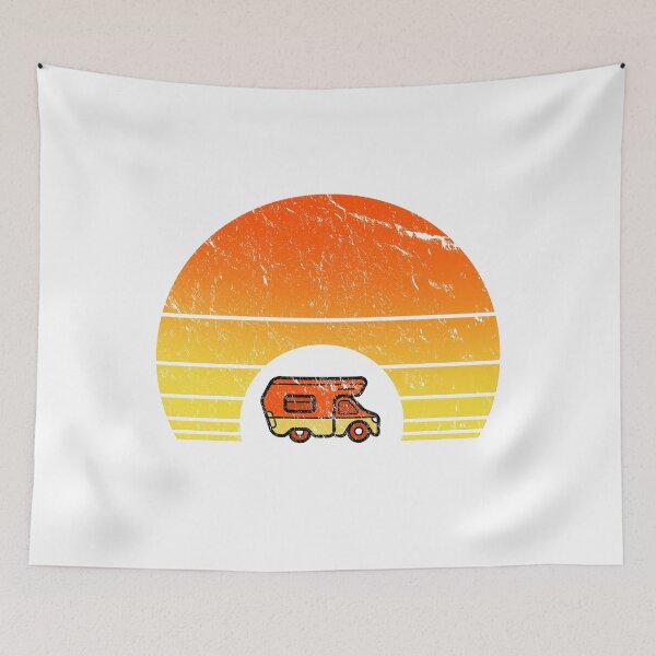 Item preview, 80s Sunset Camper - Vintage Edition designed and sold by TKsTees.