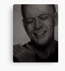 Bruce Willis Wall Art Canvas Print