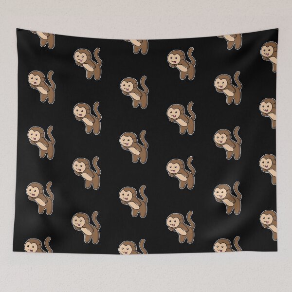 Item preview, Pattern Cheeky Monkey Funny Cute designed and sold by OopteesLydia.