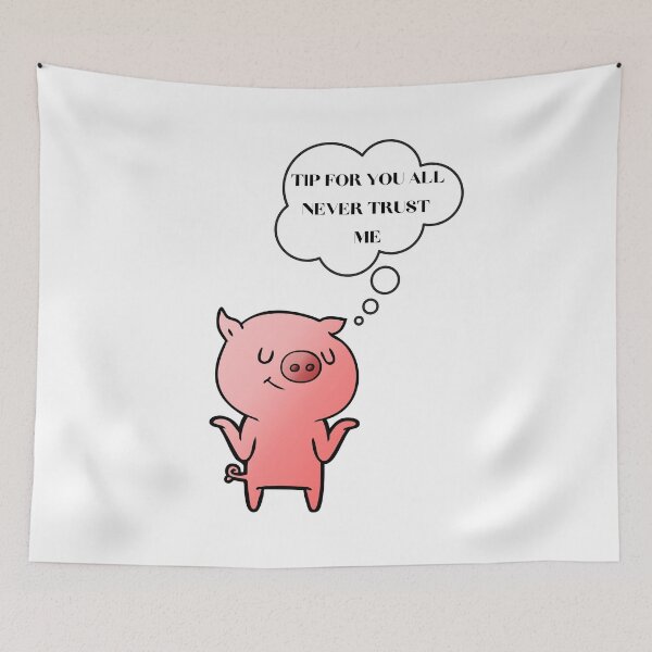 Item preview, Never Trust A Pig designed and sold by red1one.