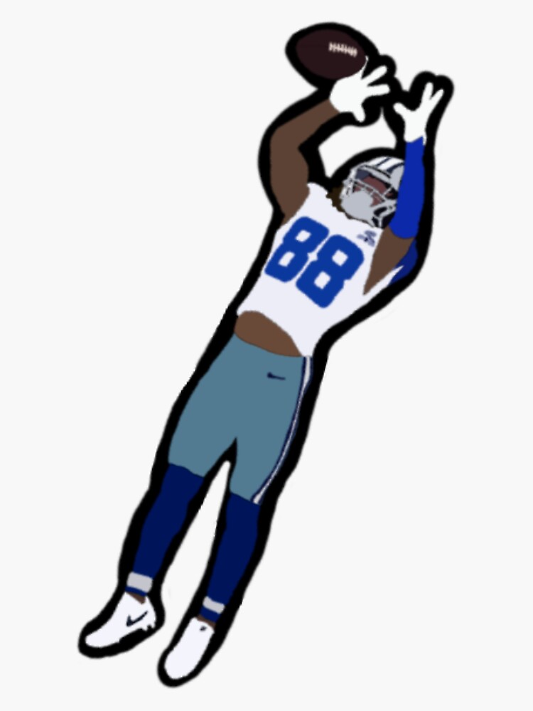 CeeDee Lamb Football Edit Tapestries Cowboys - Ceedee Lamb - Sticker