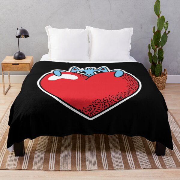 Item preview, Cute cat hiding behind a heart designed and sold by Piztees.