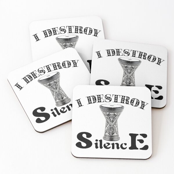 Item preview, I Destroy Silence  designed and sold by Magic-Offers.