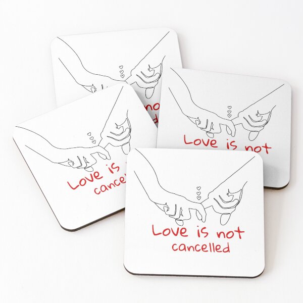 Item preview, love is not canceled 2021 valentines day best gift for love married couple designed and sold by AkramHabib.