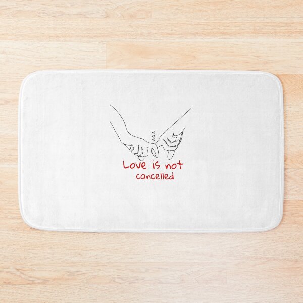 Item preview, love is not canceled 2021 valentines day best gift for love married couple designed and sold by AkramHabib.