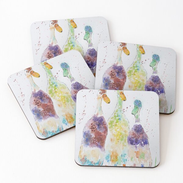Item preview, Three Silly Indian Runner Ducks designed and sold by Casimirasart.