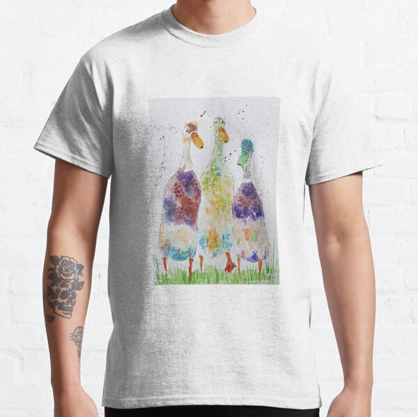 Three Silly Indian Runner Ducks Classic T-Shirt