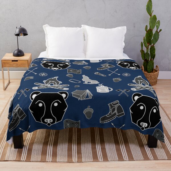 Item preview, camping outdoors nature pattern designed and sold by TheWaterBirds.