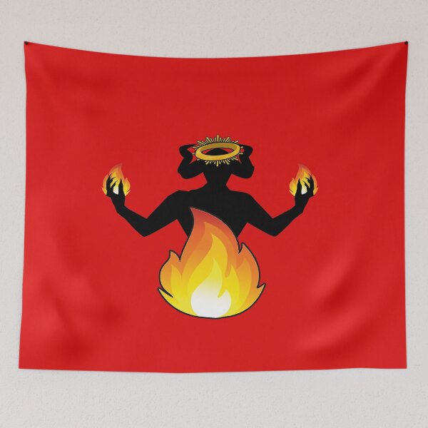 Item preview, Balthazar Crowned amongst flames designed and sold by artbyomega.
