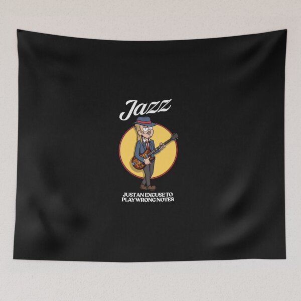 Item preview, Jazz Guitar Design for Dark Backgrounds designed and sold by maughan.