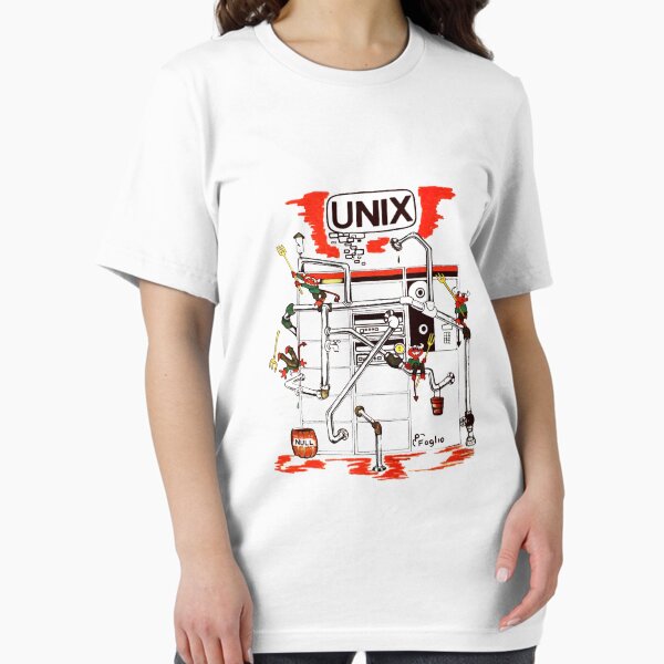 Item preview, Vintage Unix tee with beastie (BSD) daemon 1975 Foglio  designed and sold by violenxe.
