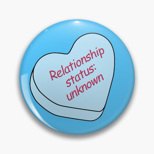 Item preview, Candy Hearts - Relationship Status: Unknown, Blue designed and sold by LaRoach Digital Arts.