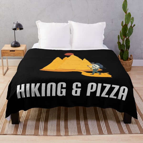 Item preview, Hiking And Pizza designed and sold by KLINESTORE.
