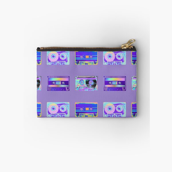 Item preview, Blue and Purple Holographic Imbued Cassette Pattern designed and sold by dinaaaaaah.