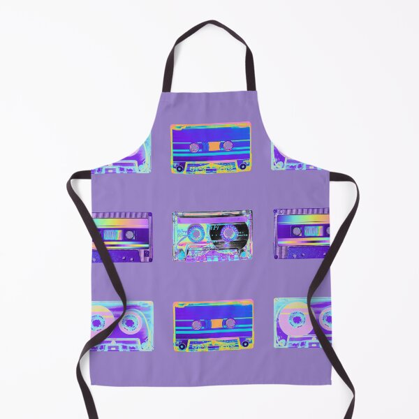 Item preview, Blue and Purple Holographic Imbued Cassette Pattern designed and sold by dinaaaaaah.