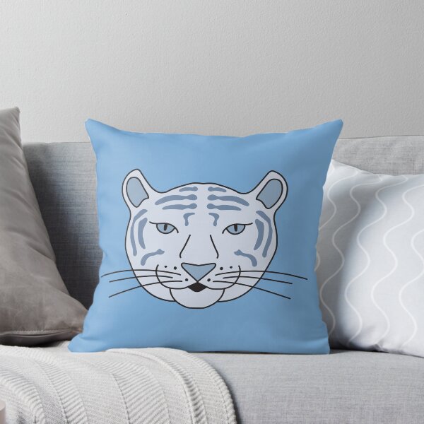 Item preview, Cute Cartoon Blue Tiger Head designed and sold by Twist Design.