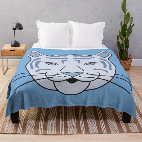 Item preview, Cute Cartoon Blue Tiger Head designed and sold by Twist Design.