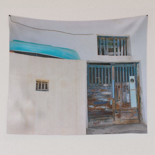 Item preview, Boat Shed by the Bay, Procida designed and sold by Bryony Rose.