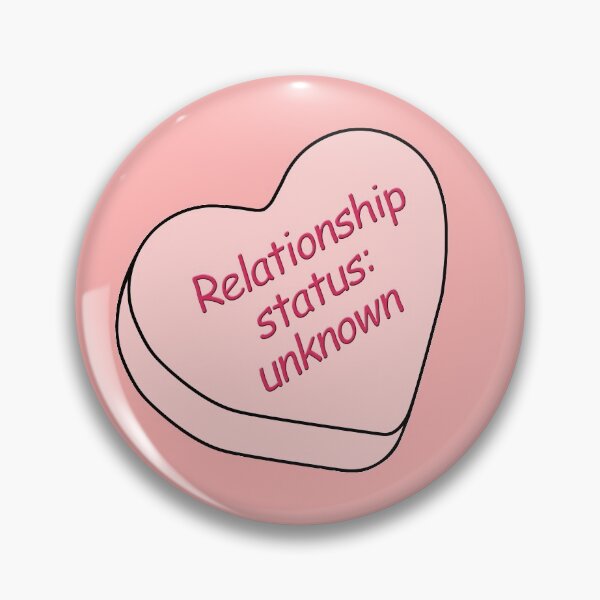 Item preview, Candy Hearts - Relationship Status: Unknown, Peach designed and sold by LaRoach Digital Arts.