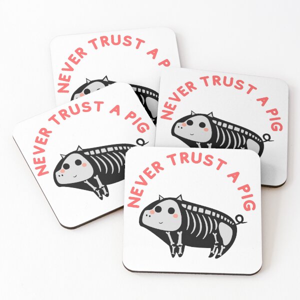 Item preview, Never Trust A Pig designed and sold by red1one.