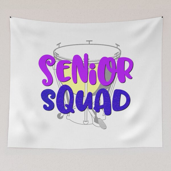 Item preview, Senior Squad - Timpani designed and sold by BandMomDesigns.