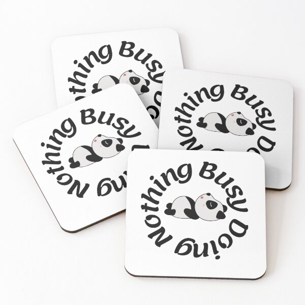 Item preview,   Busy Doing Nothing, Funny Panda designed and sold by Bachirdz.