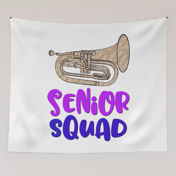 Item preview, Senior Squad - Baritone designed and sold by BandMomDesigns.