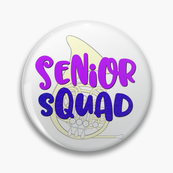 Item preview, Senior Squad - French Horn designed and sold by BandMomDesigns.