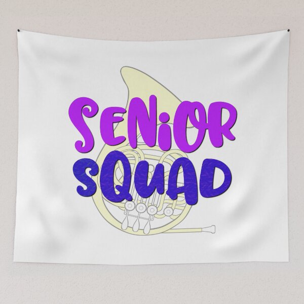 Item preview, Senior Squad - French Horn designed and sold by BandMomDesigns.
