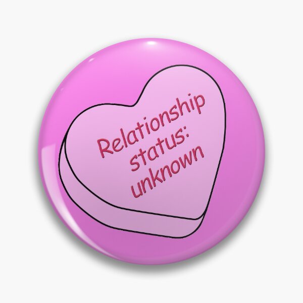 Item preview, Candy Hearts - Relationship Status: Unknown, Pink designed and sold by LaRoach Digital Arts.
