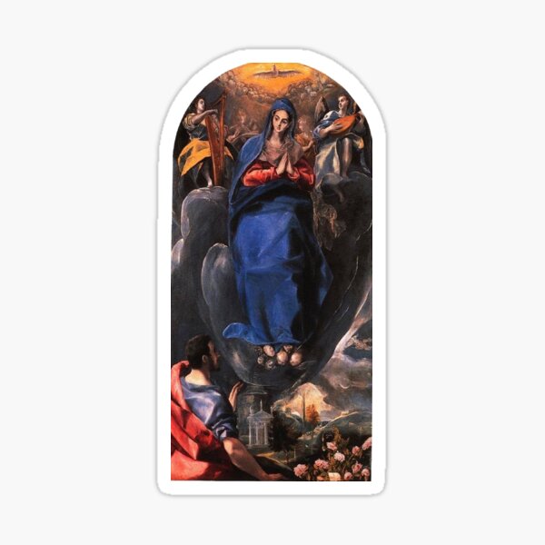 Item preview,  The Immaculate Conception with St John the Evangelist, El Greco  designed and sold by The Great  Art.